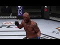 The big boys!!! EA UFC 3 Mark Hunt vs Derrick Lewis full fight