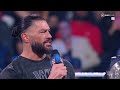 Roman Reigns Entrance as Undisputed WWE Universal Champion: WWE SmackDown, Nov. 11, 2022