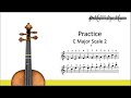 Notes On Violin (2nd Position)