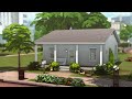 Building a classic, low cost, affordable home in The Sims 4.
