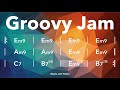 Groovy Jam For【Bass】E Minor 112BPM | No Bass Backing Track.