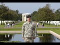 Americans visit Normandy American Cemetery