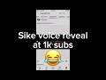 Voice reveal