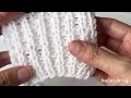 Very Easy Embossed Pattern for Warm Clothes