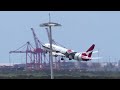 12 MINUTES of CRAZY Heat Haze at Brisbane Airport | Plane Spotting at Brisbane