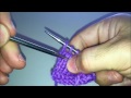 P2TOGTBL - Purl Two Together Through the Back Loop - Left Handed - english