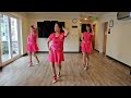 Mambo # 5   Second round  Ad 8 more count 老師更正板，第二回Evelyn  Patty  May  @ Seattle Sing and Dance