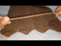 سهل وسريع مفرش كروشيه مستطيل للمبتدئين How to crochet table runner fast and easy