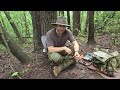 WET Day Scout & Grilling Deer Meat For Lunch | A Day In The Woods