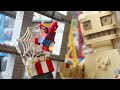 LEGO Spiderman vs GIANT Sandman MOC