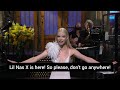 Anya Taylor Joy ending her monologue in Spanish on Saturday Night Live [Sub Español]