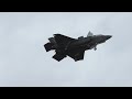 SPECTACULAR Royal Air Force F-35 display at RIAT 2024