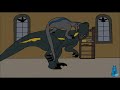 Jurassic World 2 Blue vs Ripper (animated)