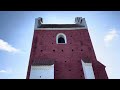 (Læsø) Byrum church bells ringing for baptism, Denmark