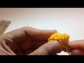 ENG Sub/หัวใจโครเชต์ง่าย ๆ ถักเสร็จได้ใน 10 นาที (Crochet tiny heart)