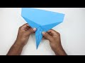 How To Make EASY Paper Airplanes that FLY FAR - Galaxy Fighter