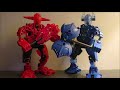 Bionicle Red and Blue Oni MOC tutorial