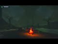 Relaxing Zelda Music with Campfire Ambience