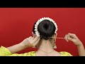 Wedding Juda Using Donut Bun | Easy Self Hairstyles For Ladies | Wedding Hairstyle #hairstyles