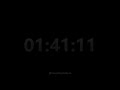 Black Screen 🖥 2 Hour Timer (Silent) + 1 Hour Loud Alarm