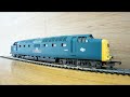 BR Class 55 diesel No 9006 Fife & Forfar Yeomanry in BR blue, Intercity logo. Lima OO gauge model.