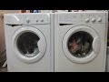 Washing on two Indesit washing machines Part 1/3