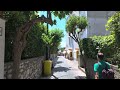 Capri, Italy 🇮🇹 😍  The Most Elegant and Luxurious Island 🌺 Walking Tour 4K HDR