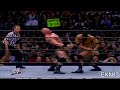 The Rock vs Brock Lesnar vs Triple H Global Warning 2002 Highlights