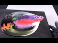 40 Acrylic Painting ideas without a brush - Acrylic pour Painting for Everyone