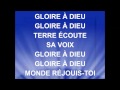 À DIEU SOIT LA GLOIRE - Un Chant Nouveau, sortie - 2003