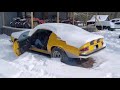 Classic American muscle cars loud cold start compilation