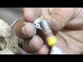 100% Handmade Silver Ring with Yemeni Agate Stone | 9 Minutes of Amazing Show of Making a Pulk Ring