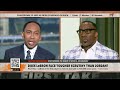 🚨 LAUGHABLE! 🚨 Stephen A. RIPS Shannon Sharpe’s LeBron vs. Michael thoughts! | First Take