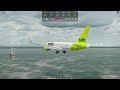 Roblox airBaltic Flight - Airbus A220-300 (INAUGURAL FLIGHT)