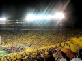 HAIL to Michigan!  Post game crowd sings in the big house!  HD