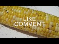Boiled CORN ON THE COB in 15 minutes - How to boil perfect CORN ON THE COB demonstration