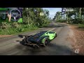 Lamborghini Essenza SCV12 Pure Sound | Forza Horizon 5 | Logitech G29 Stering Wheel Shifter Gameplay