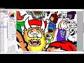 Undertale Christmas: Speed Paint!!