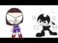 Adysyn and Bendy fight cloud #3