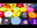 Rainbow SLIME: Looking Numberblocks, Alphablocks, Alphablet Lore, Cocomelon with Piping Bags - ASMR