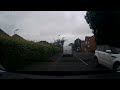 HD05 UEL silver van man, usual useless driving on dashcam