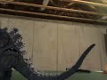 Godzilla 1991 stop motion walk test