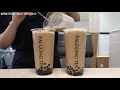 Cafevlog)Do you like BobaTea?🙄,Watch this video when you fall asleep,nobgm