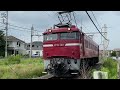 単9734レ EF81 140 群馬総社〜新前橋間通過