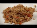 Jambalaya with chicken in Russian