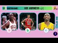 Guess The NBA Player By Nickname | Most Popular NBA Players | NBA Quiz 🏀 🔥
