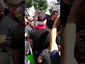 Guy Asks Why Trump is Bad + Trumpet Guy @Free Speech Rally in Boston, MA (8/19/17)