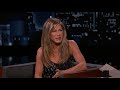 Jennifer Aniston Tosses Jimmy Kimmel’s Salad
