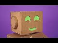 Increíble Robot de Control Remoto hecho con cartón en casa