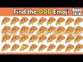 Find The ODD Emoji | FInd the ODD One Out | Brain-Quiz